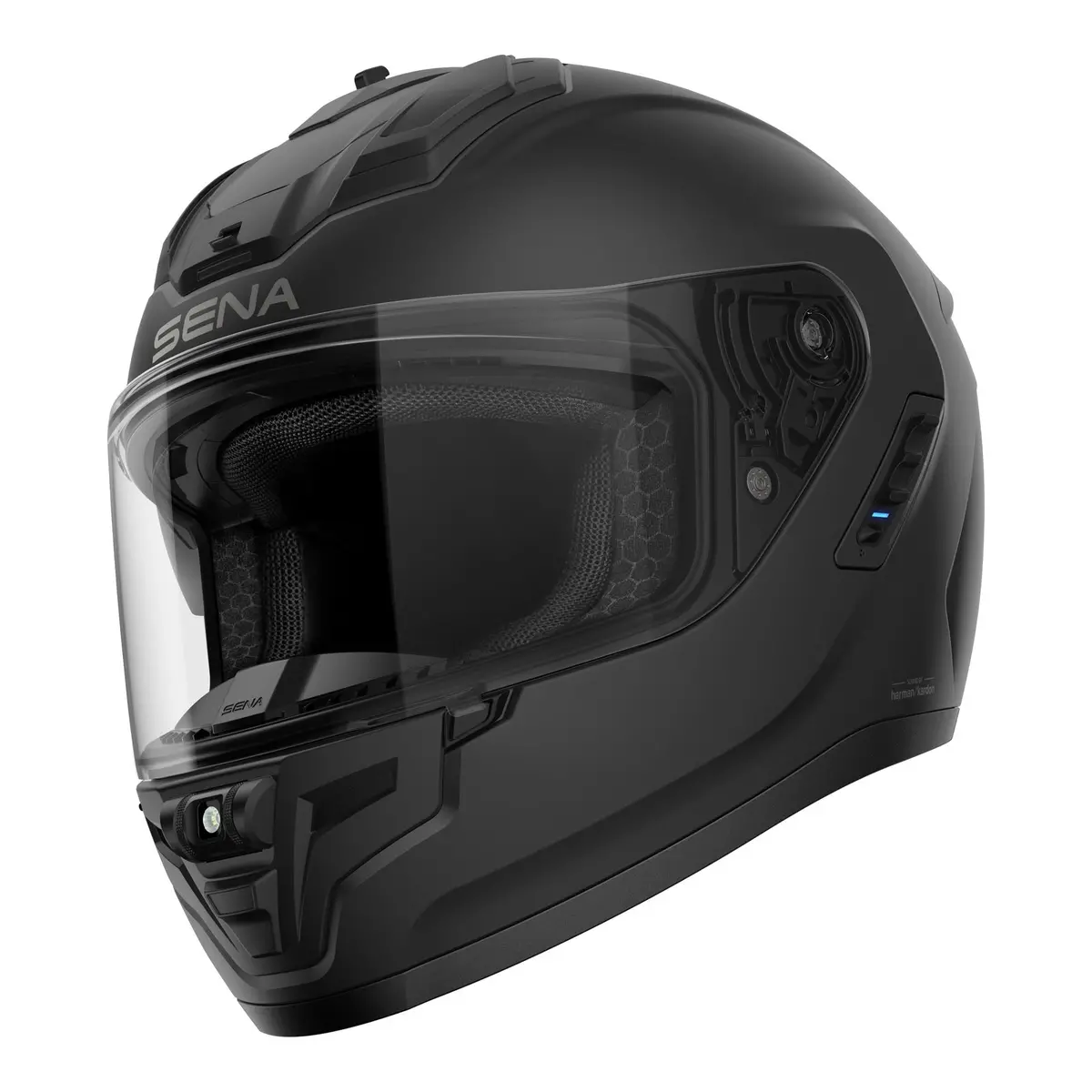 Sena Phantom Smart Helmet With Mesh Comms - Matte Black 1