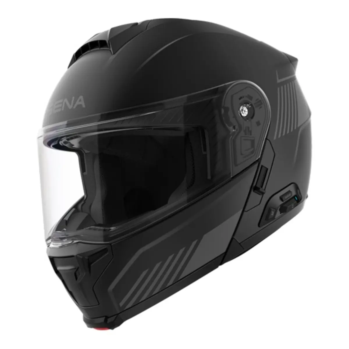 Sena Specter Smart Modular Touring Helmet - Matte Black 1