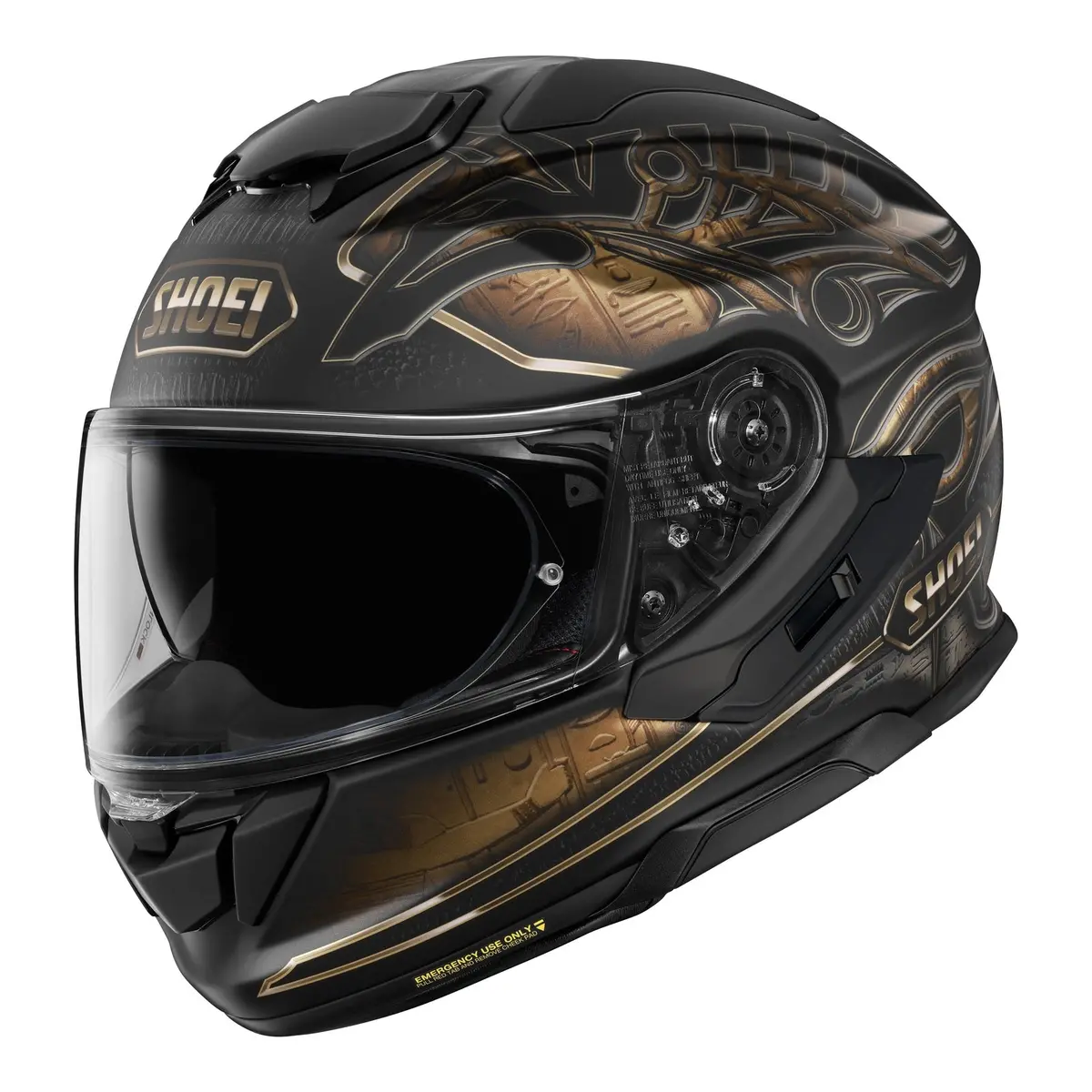 Shoei Gt-Air 3 Nile Tc-9 - Black / Brown / Gold 1