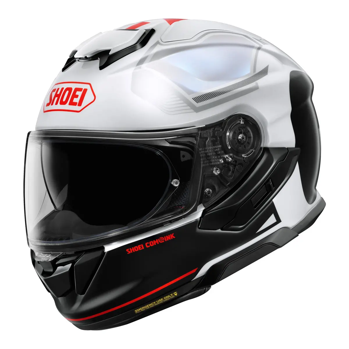 Shoei Gt-Air 3 Helmet Mike - Black / White Tc6 1