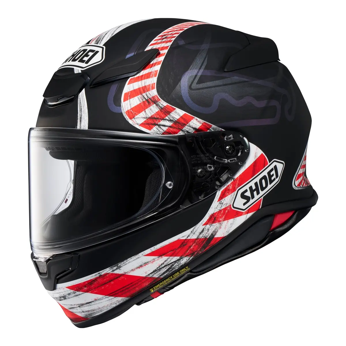 Shoei Nxr2 Knee Down Tc-5 Helmet 1