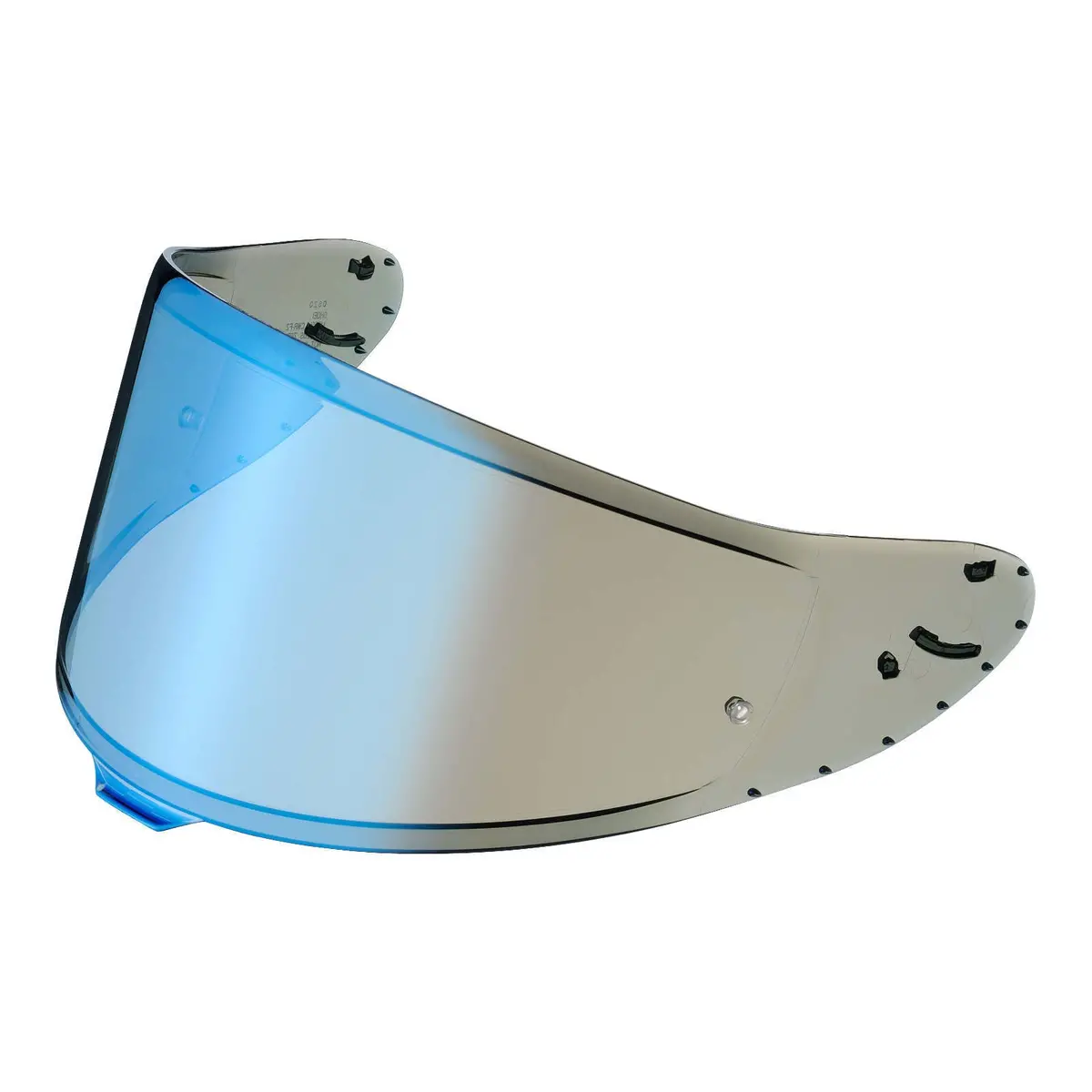 Shoei Visor Nxr2 X-Spr Pro Cwr-F2 Spectra Blue E6 Flat With Pin 1