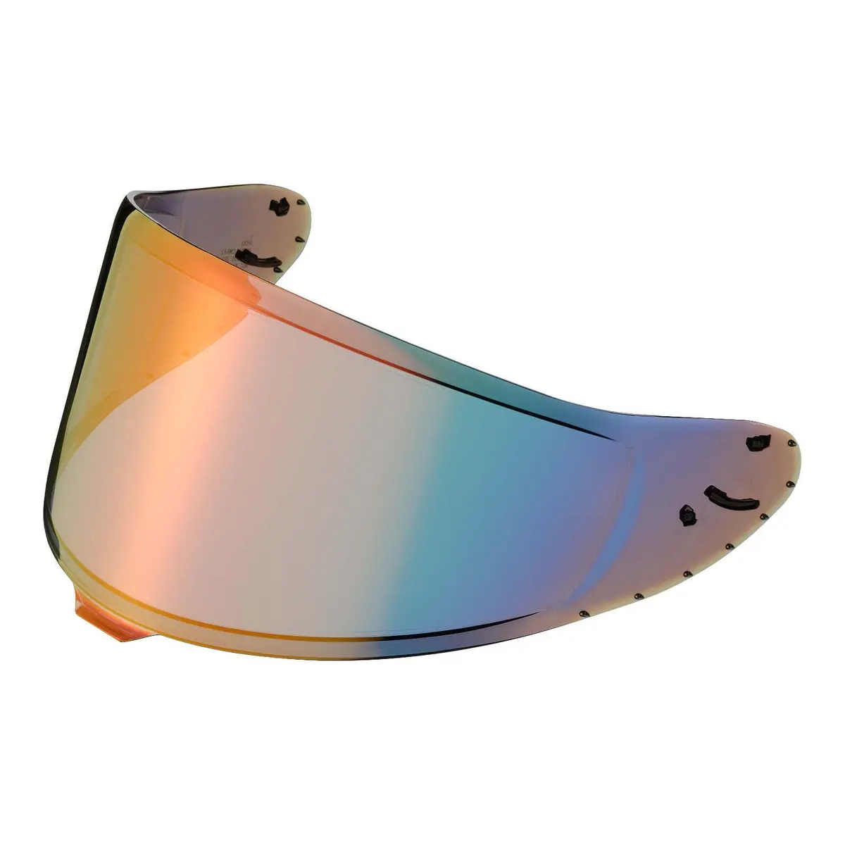 Shoei Visor Nxr2 X-Spr Pro Cwr-F2 Spectra Fire Orange Flat With Pin 1