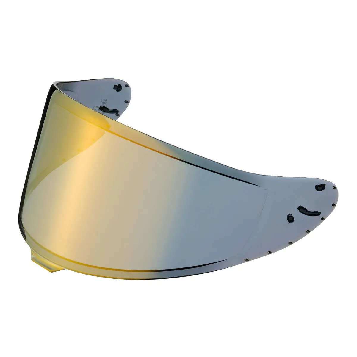 Shoei Visor Nxr2 X-Spr Pro Cwr-F2 Spectra Gold E6 Flat With Pin 1