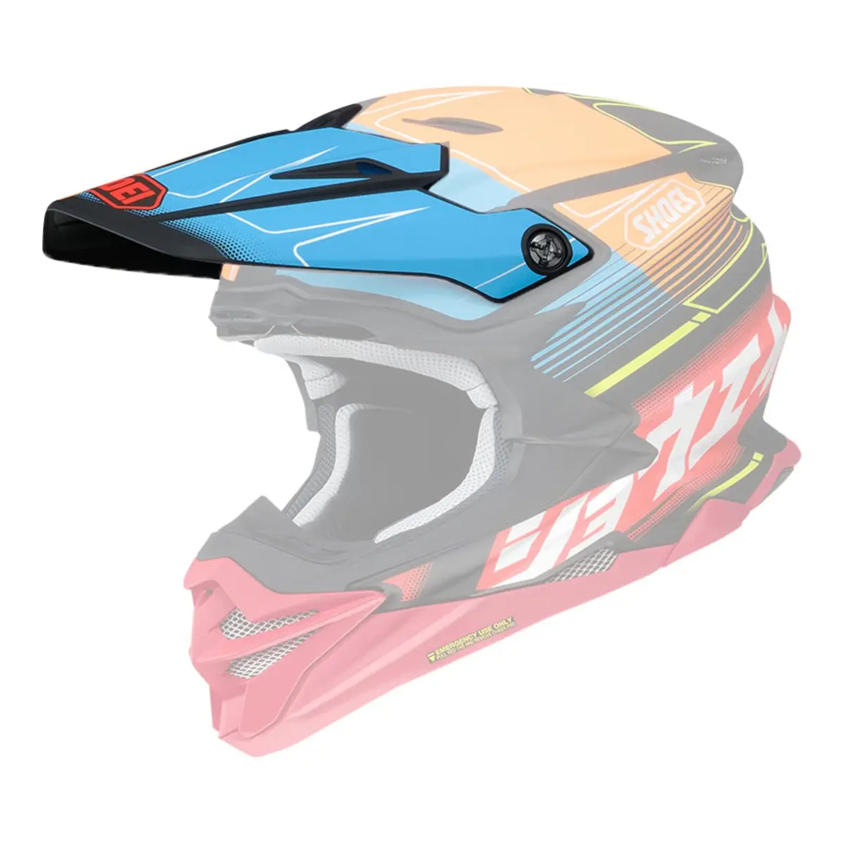 Shoei Vfx-Wr Peak Zinger Tc10 1