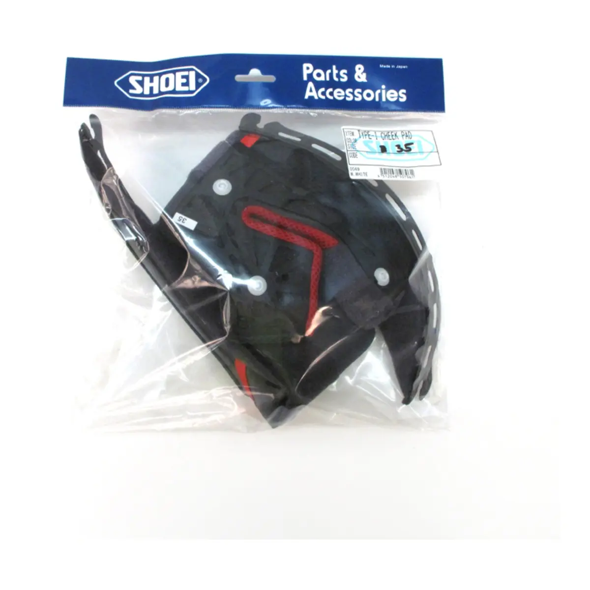 Shoei X-Spirit 3 Type-I Cheek Pad 1