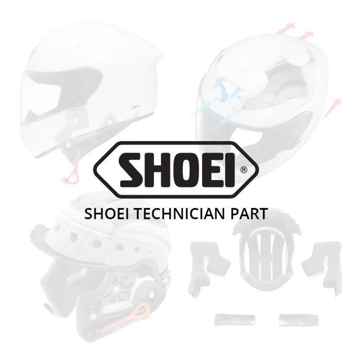 Shoei Gt-Air 2 Centre Pad Type-N L9 1