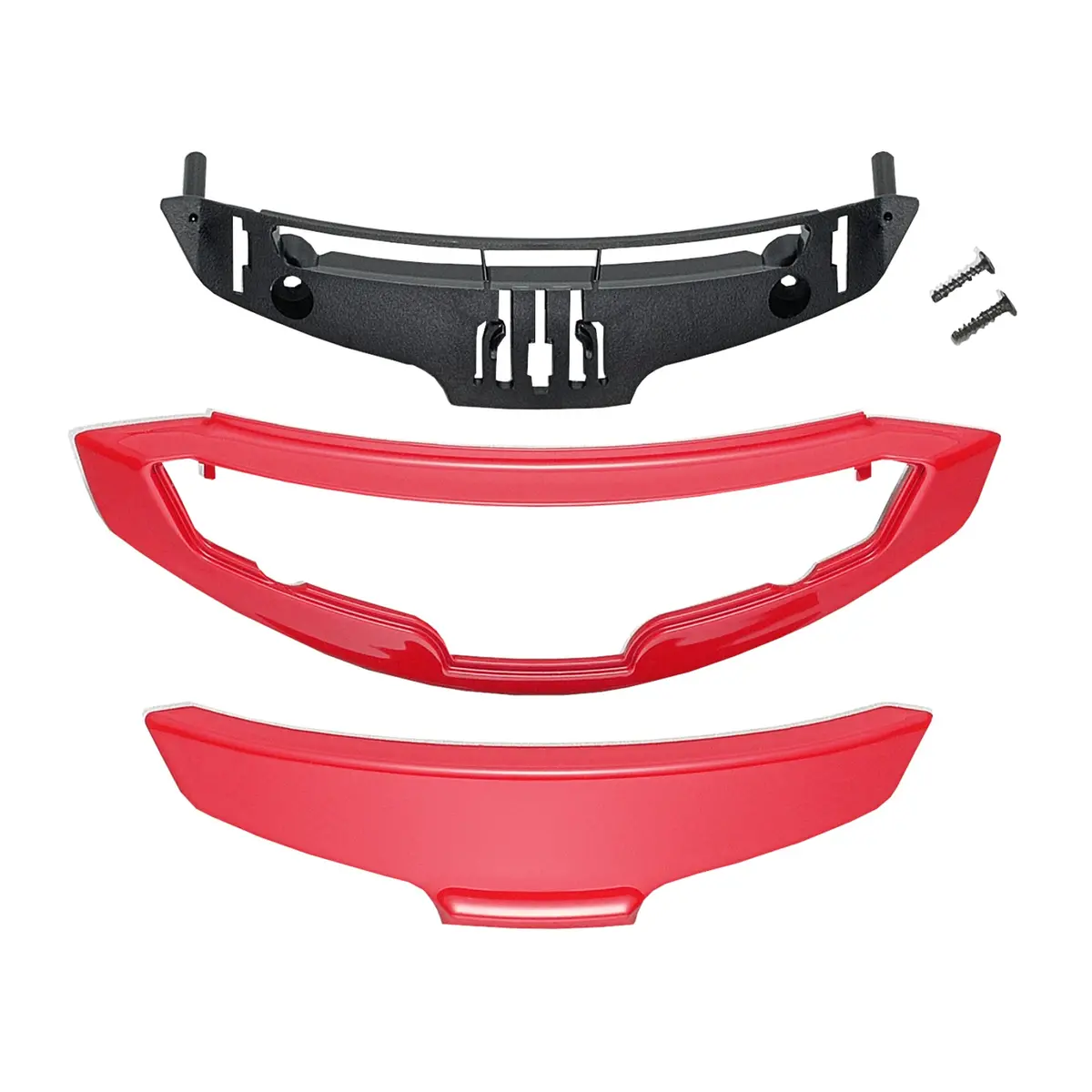 Shoei Nxr Lower Air Intake - Red 1