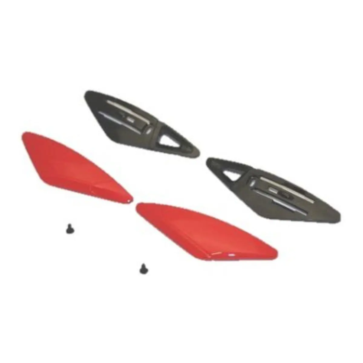 Shoei Nxr Upper Air Intake - Red 1