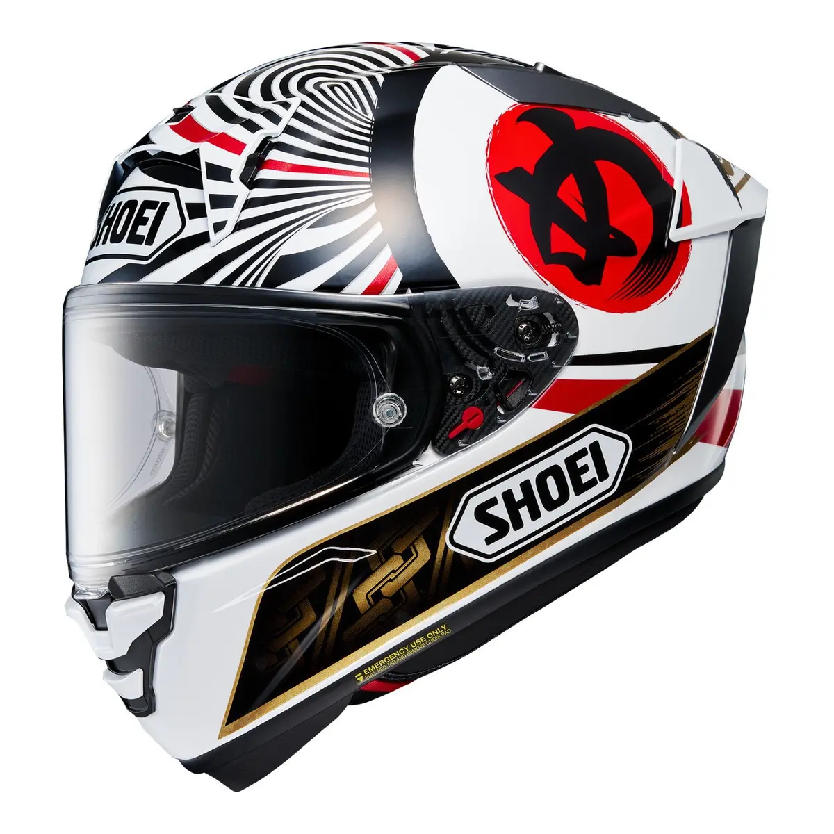 Shoei X-Spr Pro Helmet - Marquez Motegi 4 Tc1 1