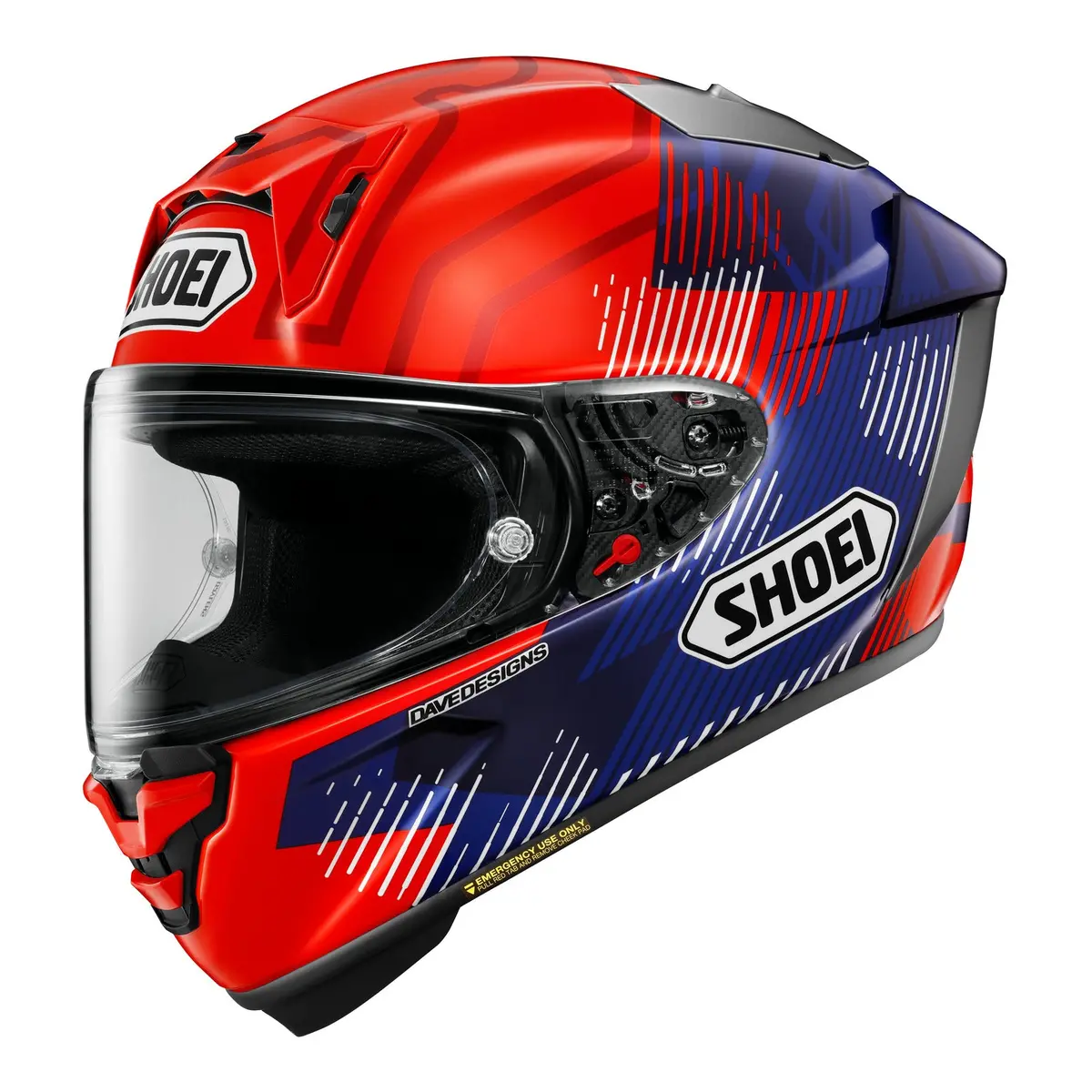 Shoei X-Spr Pro Helmet Marquez 8 Tc1 - Blue / Red / White 1