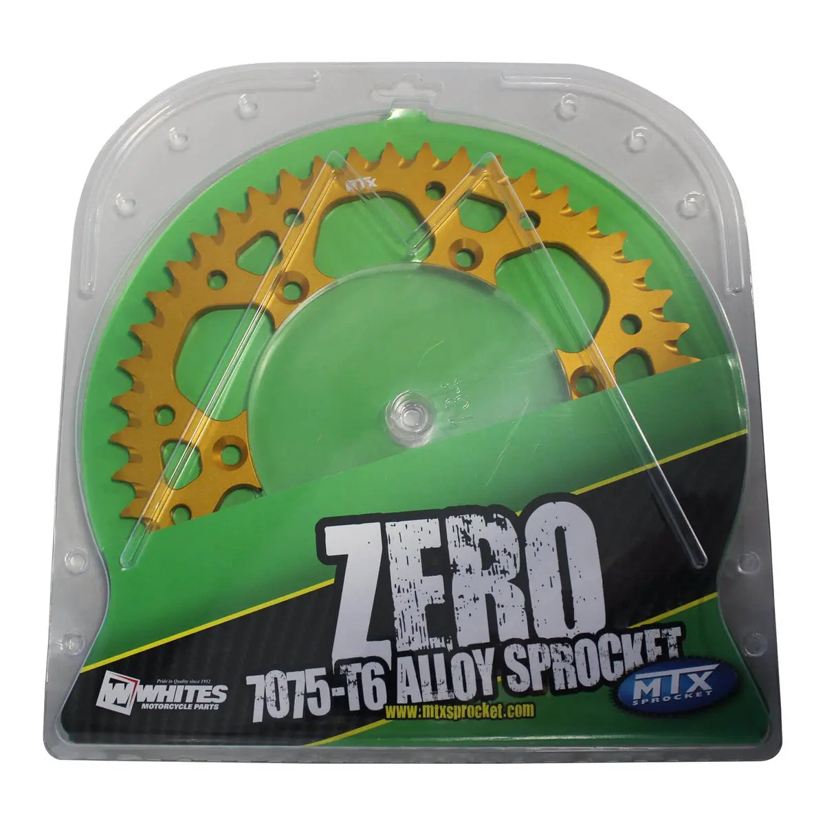 Mtx 210 Zero Aluminium Rear Sprocket #520 - Gold 1