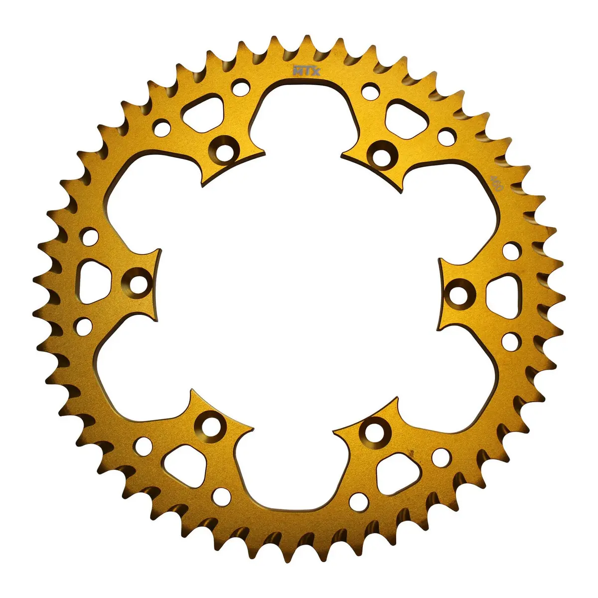 Mtx 460 Zero Aluminium Rear Sprocket #520 - Gold 1