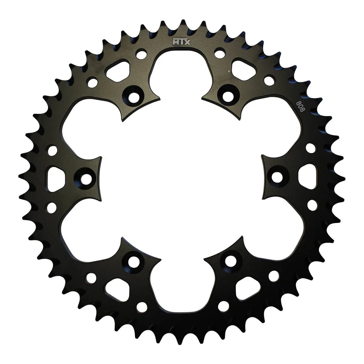 Mtx 808 Zero Aluminium Rear Sprocket #520 - Black 1