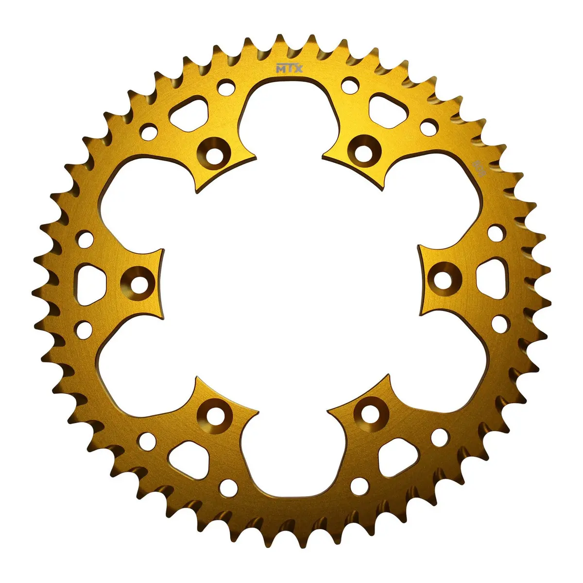 Mtx 808 Zero Aluminium Rear Sprocket #520 - Gold 1
