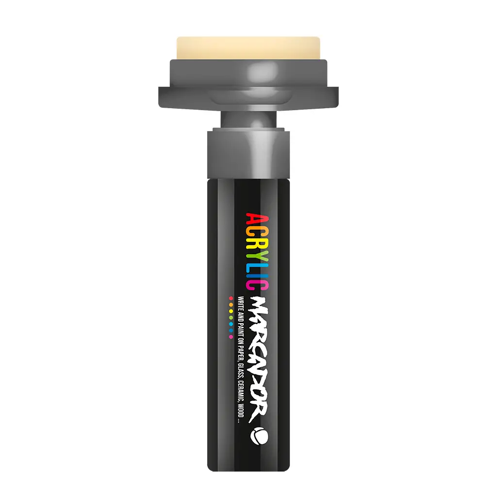 Mtn Acrylic Marcador 50Mm - Silver 1