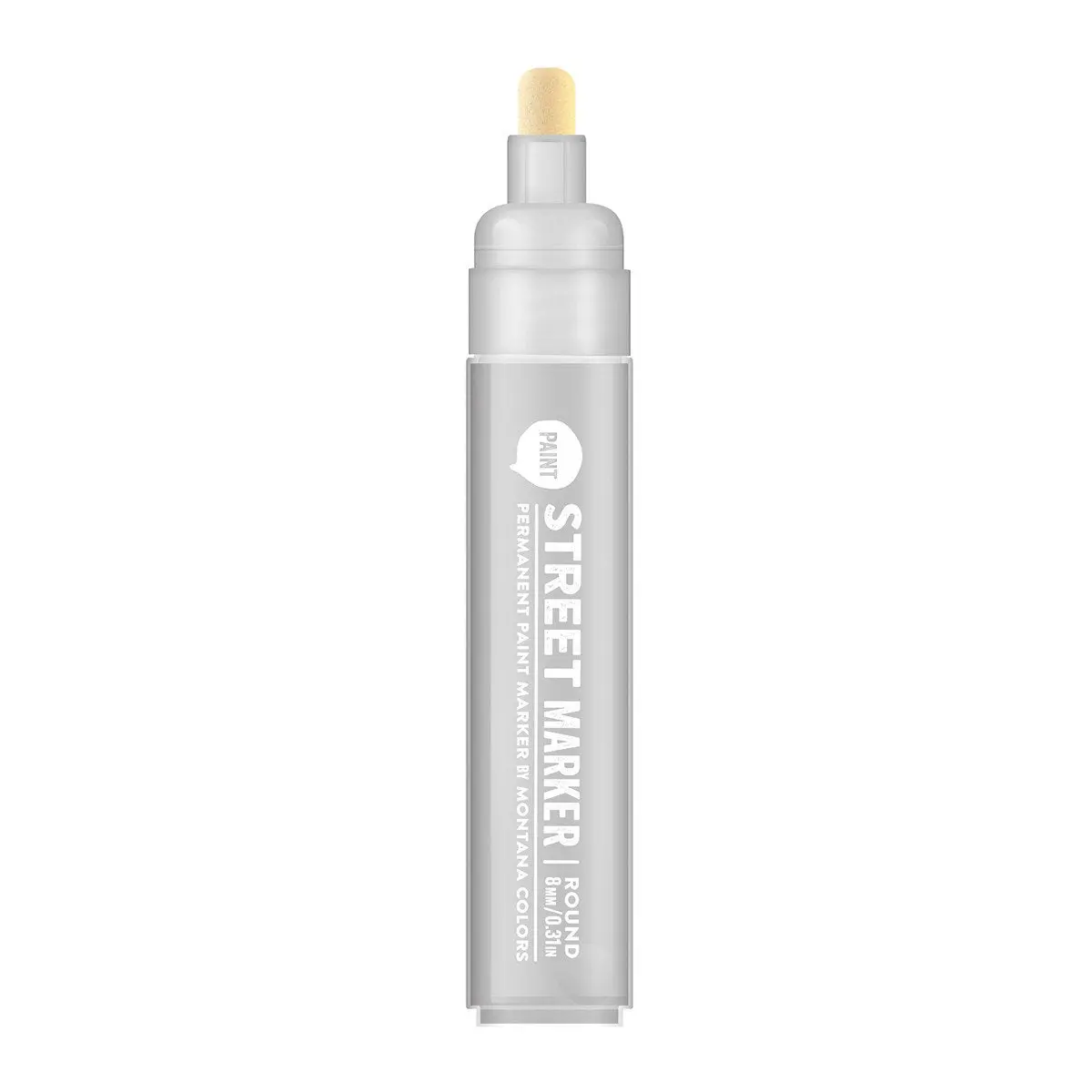 Street Paint Marker - 8-10Mm Metallic Silver 1