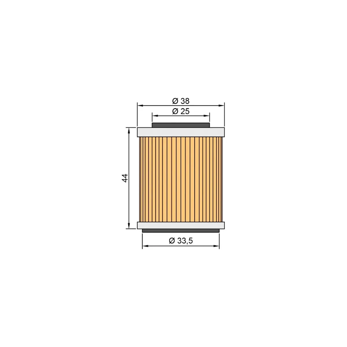 Twin Air Oil Filter Yamaha Ttr / Wrf / Yzf 250 / 400 / 426 Yfm 350/400 1