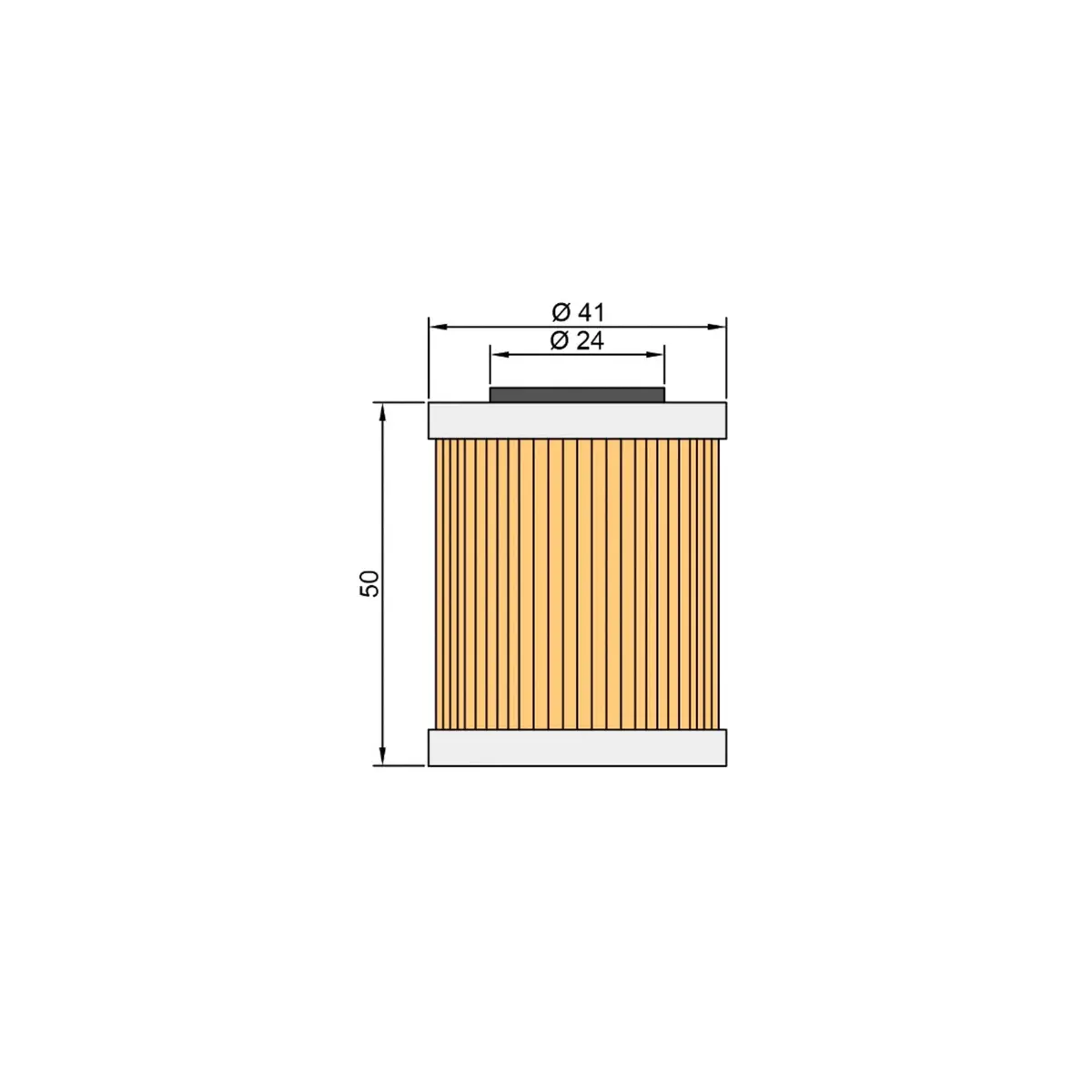 Twin Air Oil Filter Ktm (2Nd) Exc / Sx / Mxc / Smr / Sxs / Sxc Atv 1
