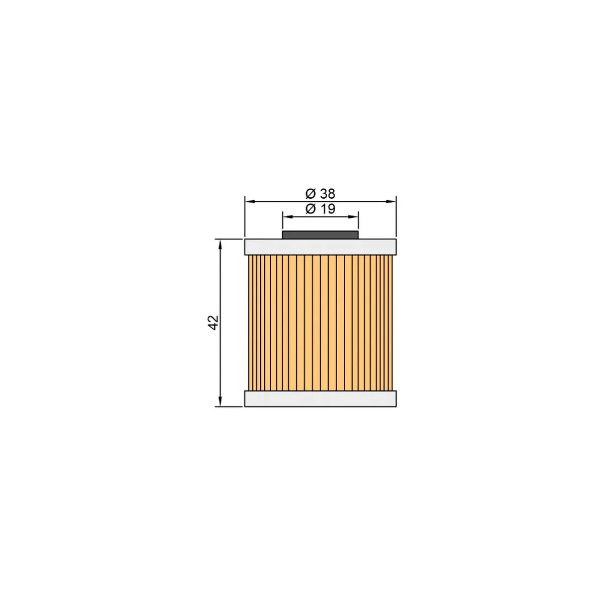 Twin Air Oil Filter Kawasaki Kxf250 '04-'24 / Kxf450 '16-'23 1