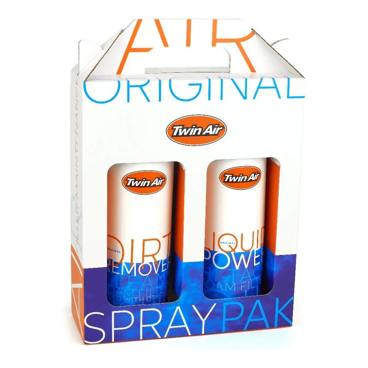 Twin Air Liquid Power Spray & Liquid Dirt Remover Spray Pak 2X500ml 1
