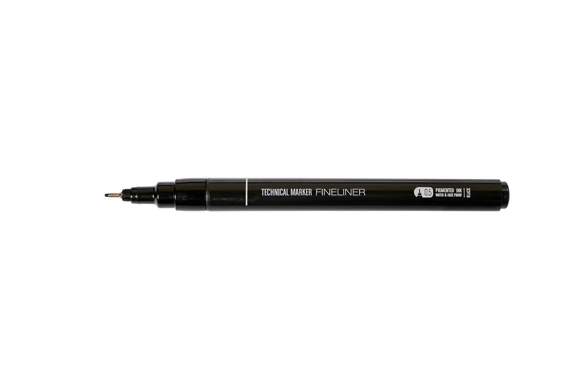 Mtn Technical Marker 0.7Mm - Black 1