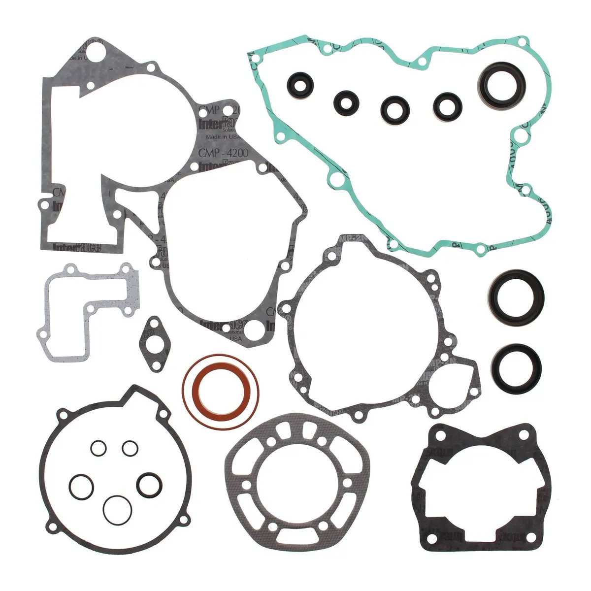 Vertex Complete Gasket Set With Oil Seals Ktm 1