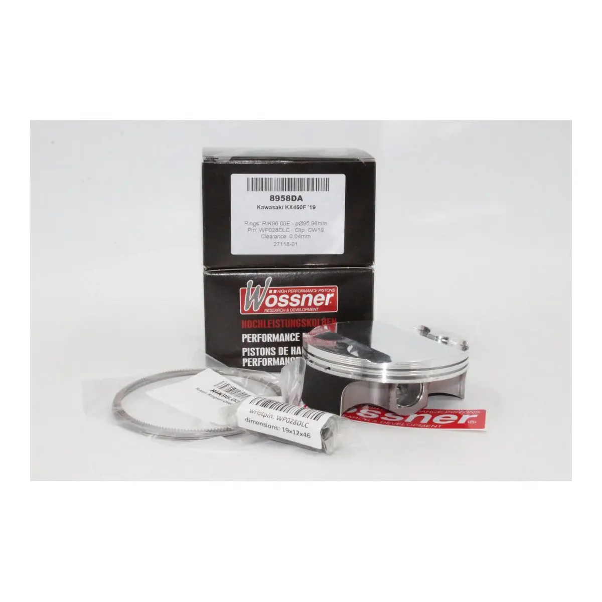 Wossner Piston Kawasaki Kx450f 19-20 1
