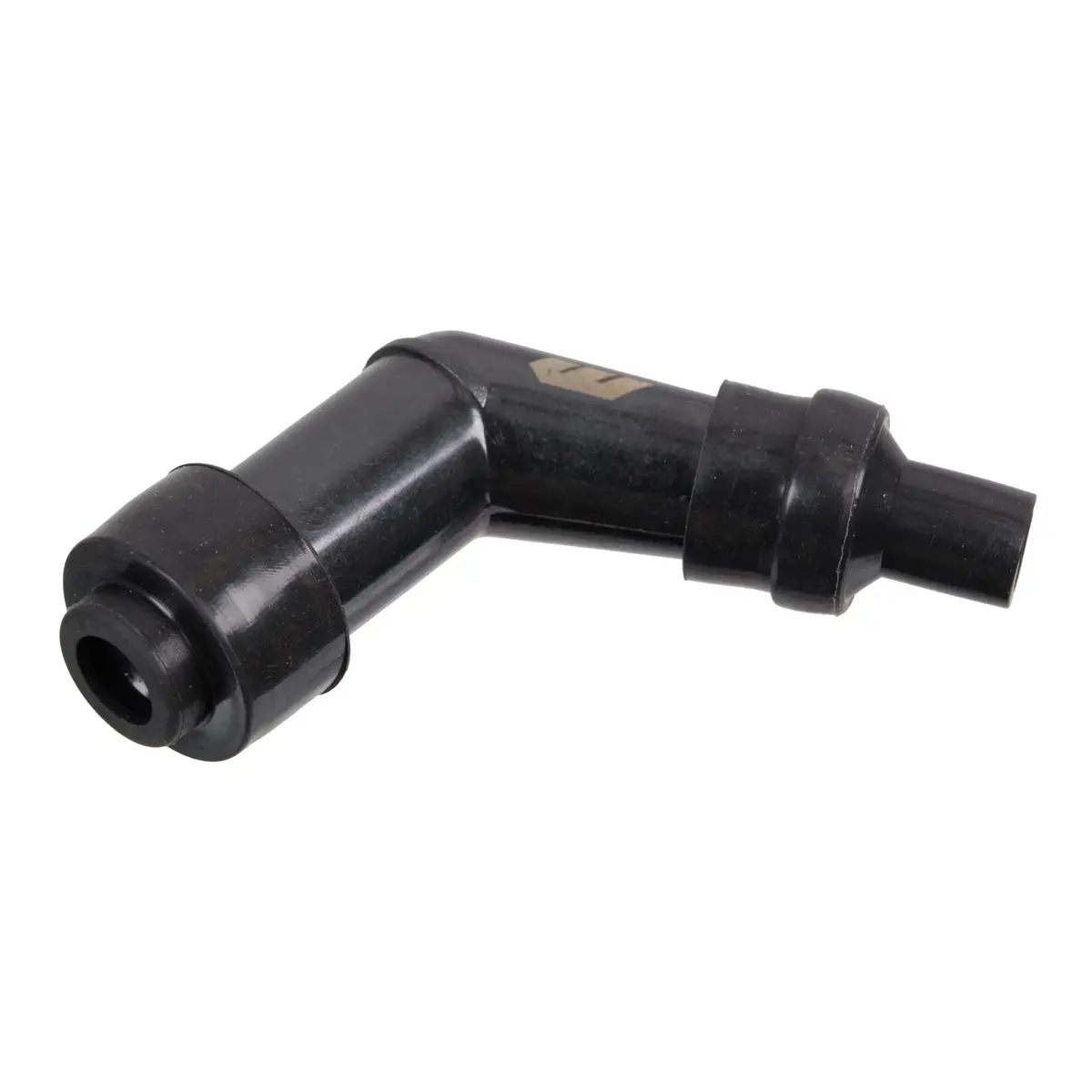 Whites Spark Plug Cap (Replaces Vd05eg) Long Right Angle - Black 1