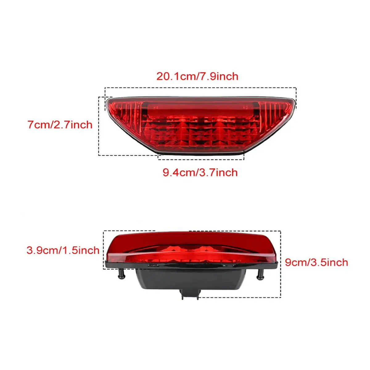Whites Tail Light Led Honda Trx Assorted 1