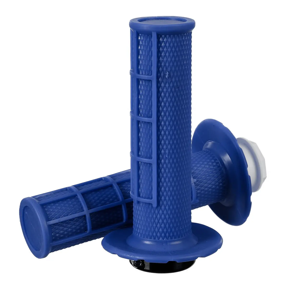 Whites Lock On Grips - Half Waffle - Blue (With 6 Cams) 1