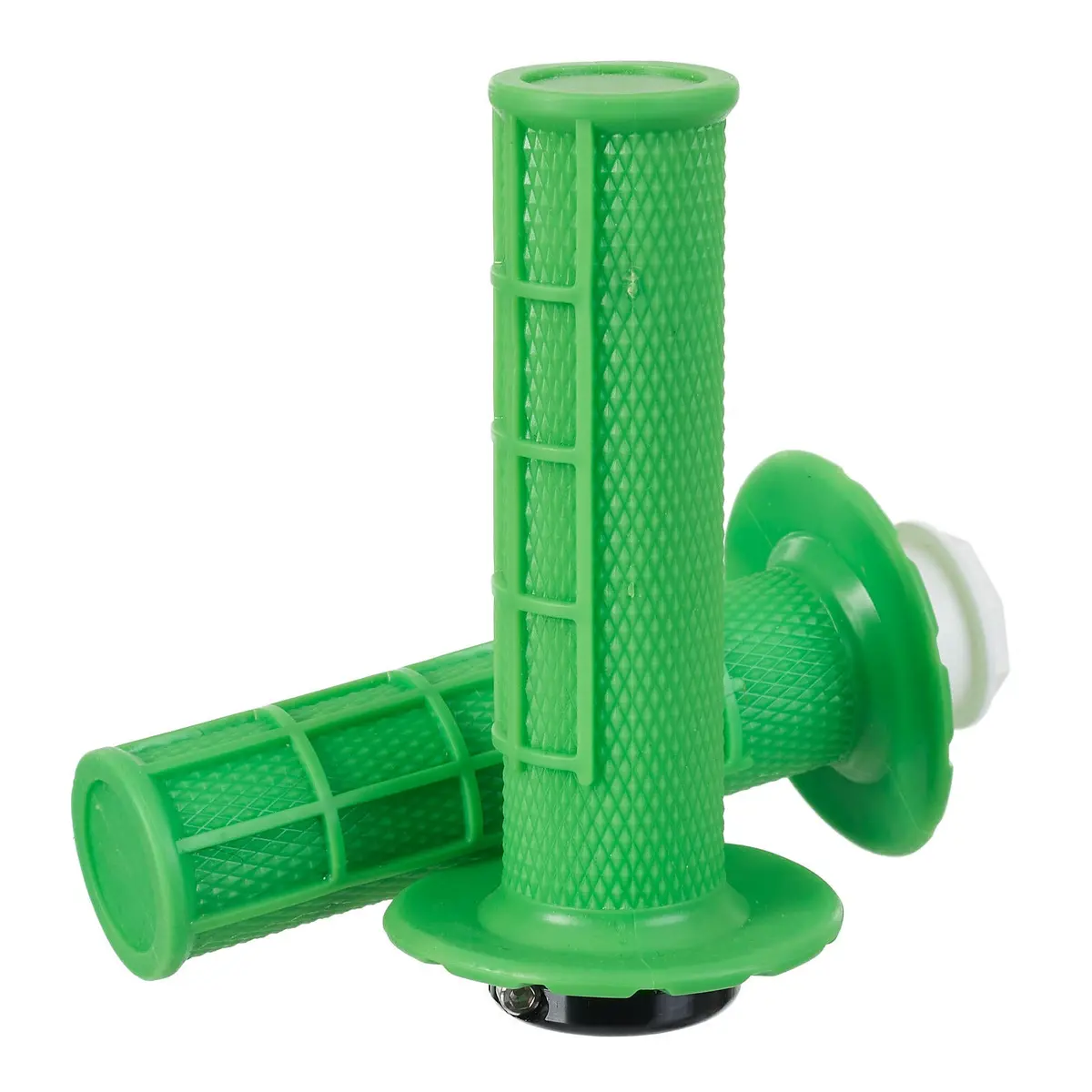 Whites Lock On Grips - Half Waffle - Green (With 6 Cams) 1