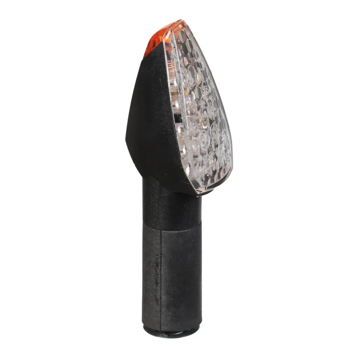 Whites Led Roadhawk Mk3 Flasher - Black, Long Stem 1