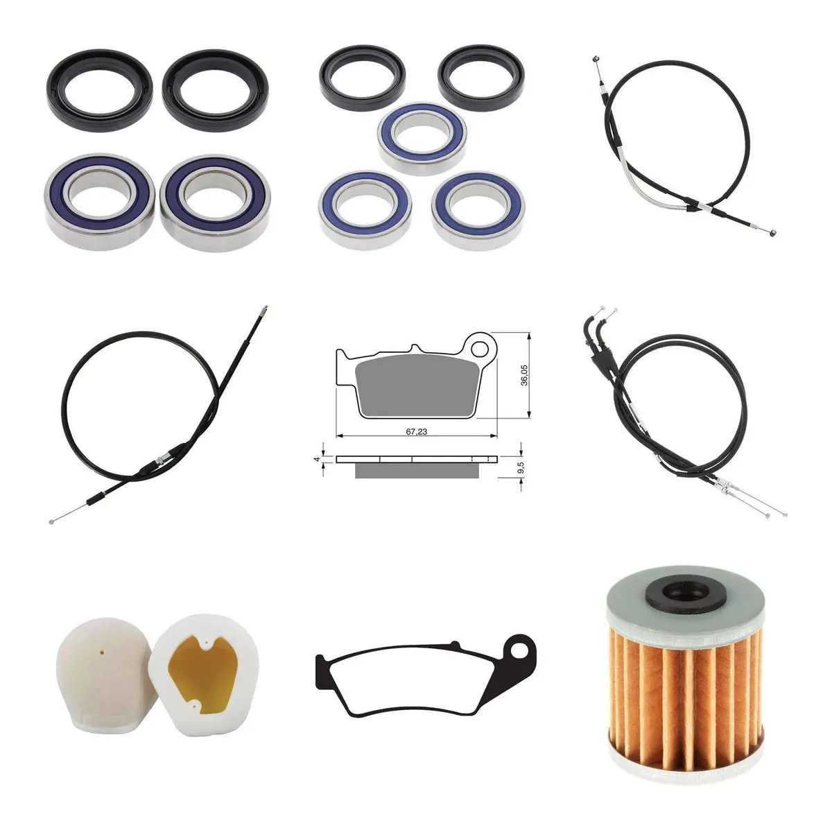 Offroad Refurb Kit - Kawasaki Kx250f '04 1