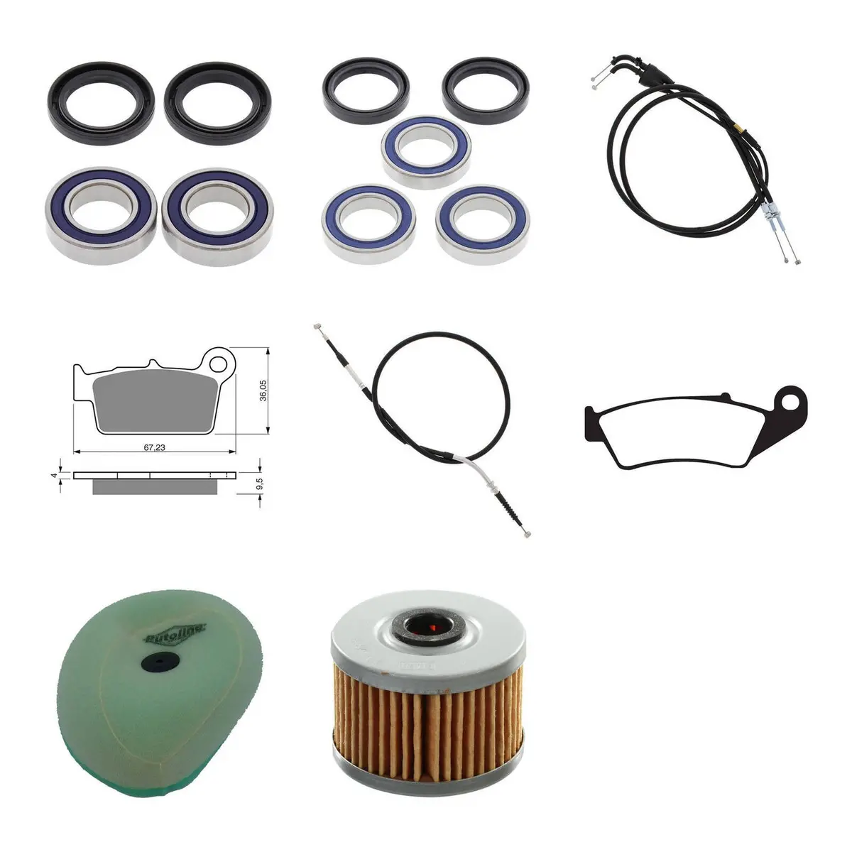 Offroad Refurb Kit - Kawasaki Kx450f '13-'15 1