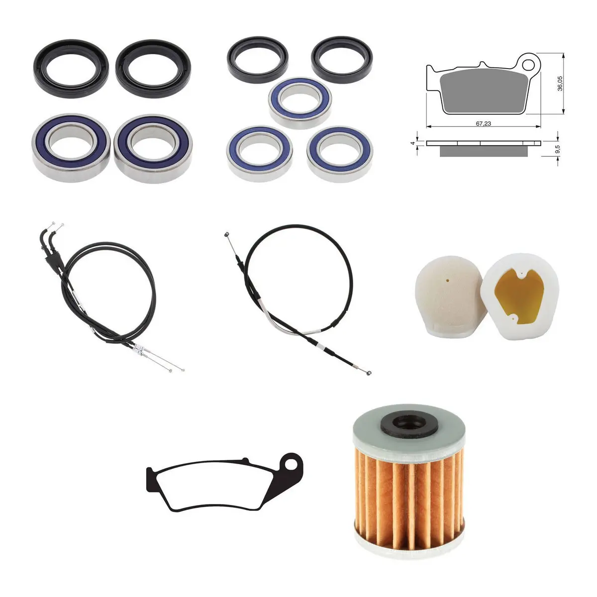 Offroad Refurb Kit - Suz Rmz250 '05-'06 1