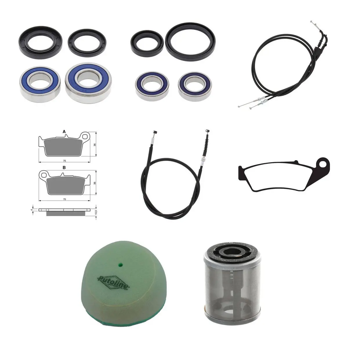 Offroad Refurb Kit - Yamaha Wr250f '02 1