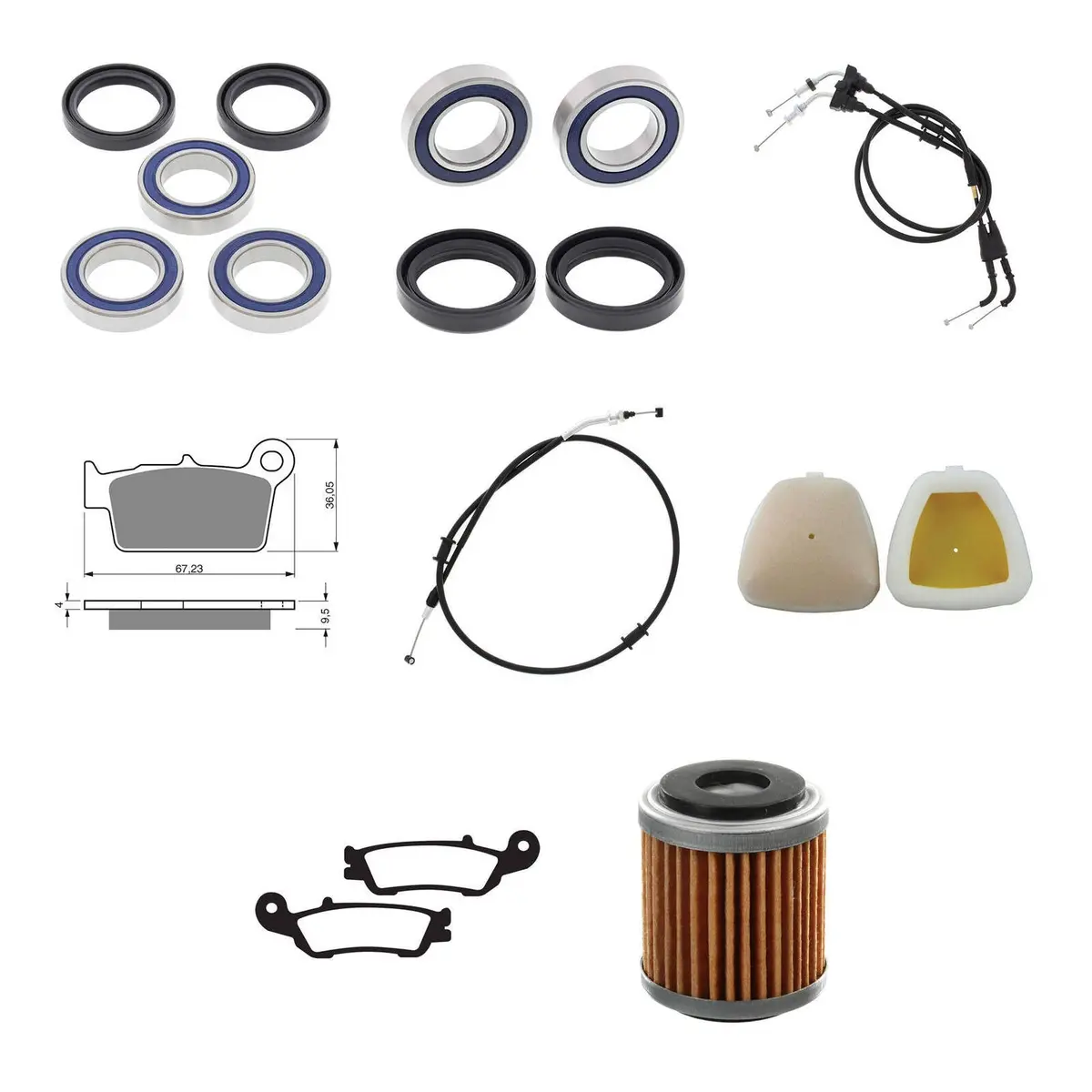 Offroad Refurb Kit - Yamaha Yz250f '14-'18 1