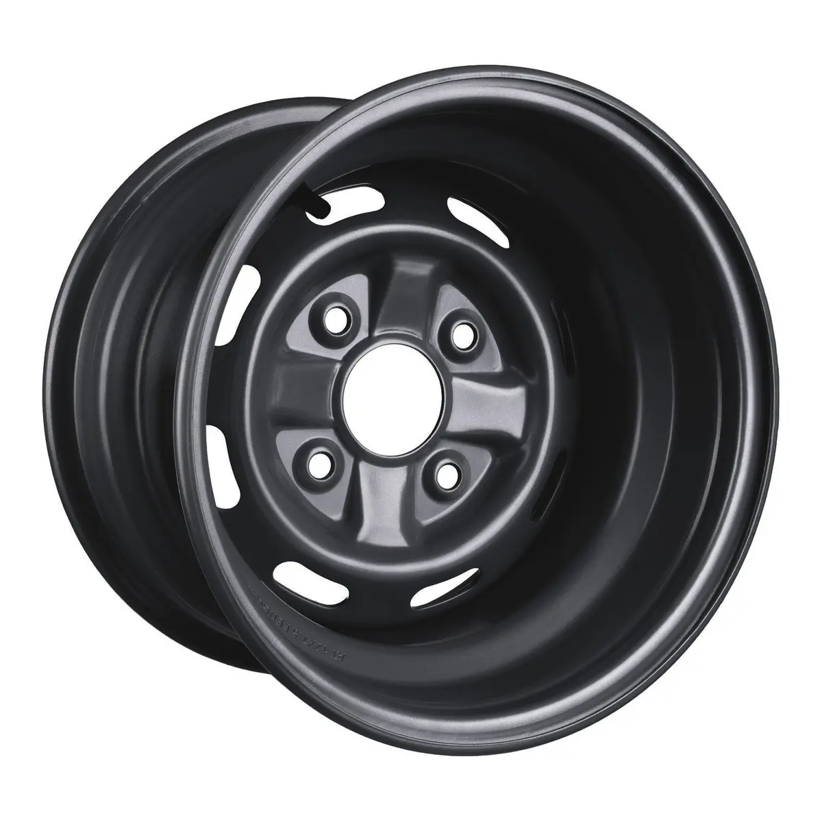 Whites Atv/Utv Steel Rim 12X7.5 Honda Rear 4/110 -21 - Black 1