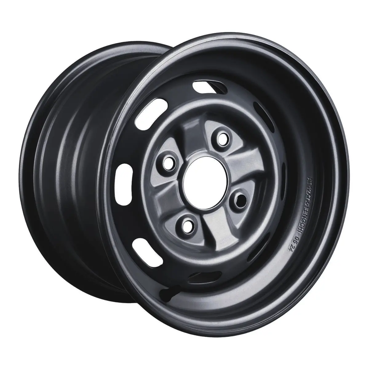 Whites Atv/Utv Steel Rim 12X7.5 Honda Rear Irs 4/110 +41 - Black 1