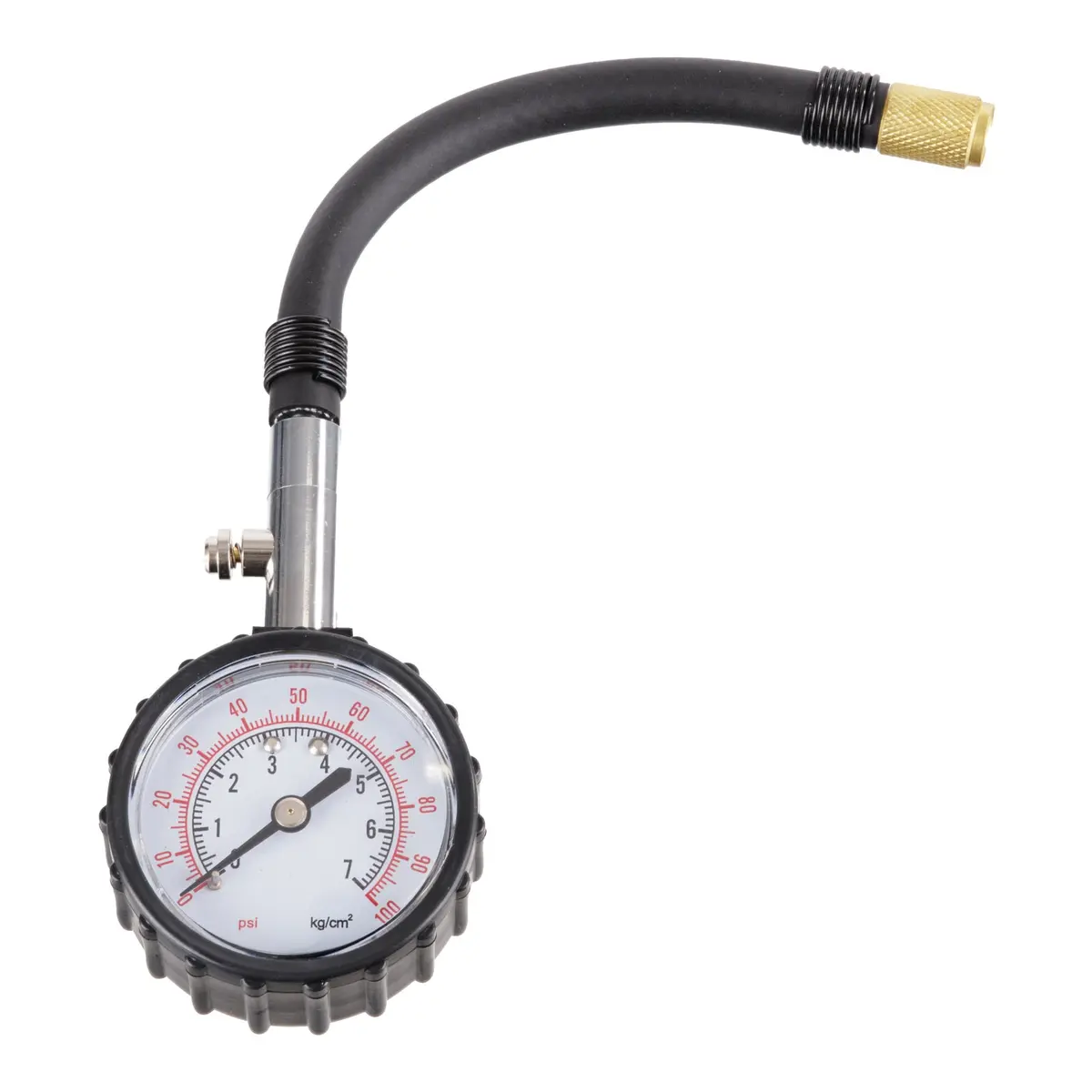 Whites Analogue Tyre Pressure Gauge 0-60 Psi - Flexible Hose 2