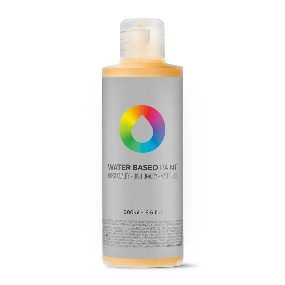 Mtn Water Based Paint Refill - 200Ml - Rv105 Azo Orange Light 1