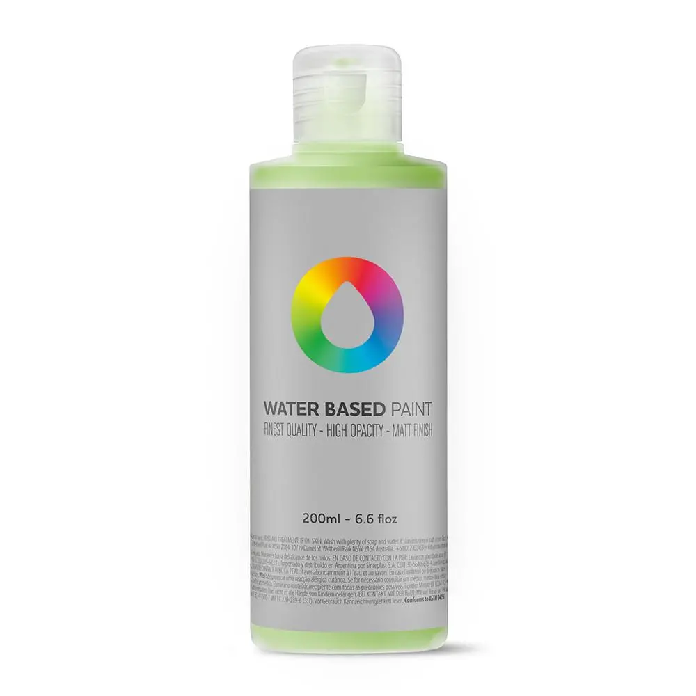 Mtn Water Based Paint Refill - 200Ml - Rv34 Brilliant Light Green 1