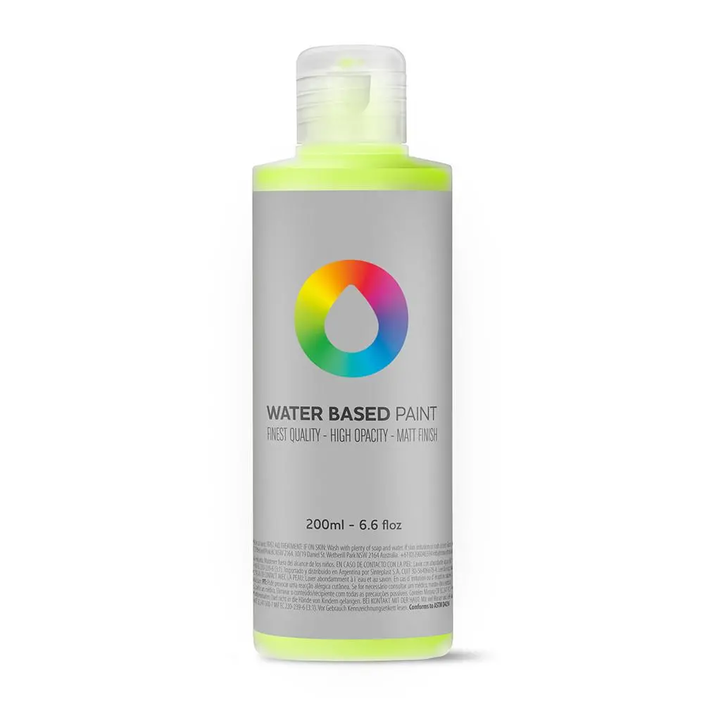 Mtn Water Based Paint Refill - 200Ml - Rv236 Brilliant Yellow Green 1