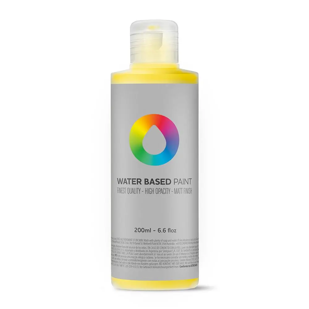 Mtn Water Based Paint Refill - 200Ml - Rv1021 Cadmium Yellow Medium 1