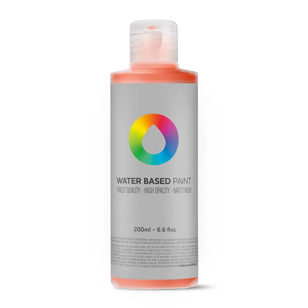 Mtn Water Based Paint Refill - 200Ml - Rv3020 Naphthol Red 1