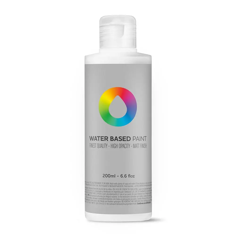 Mtn Water Based Paint Refill - 200Ml - Rv9010 Titanium White 1