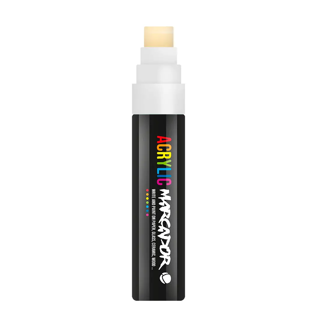 Mtn Acrylic Marcador 15Mm - White 1