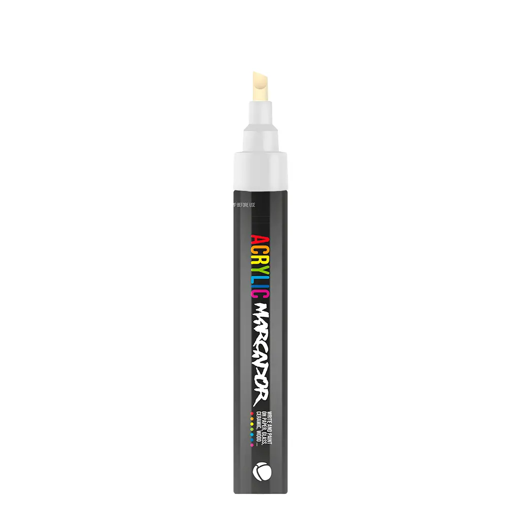 Mtn Acrylic Marcador 6Mm - White 1