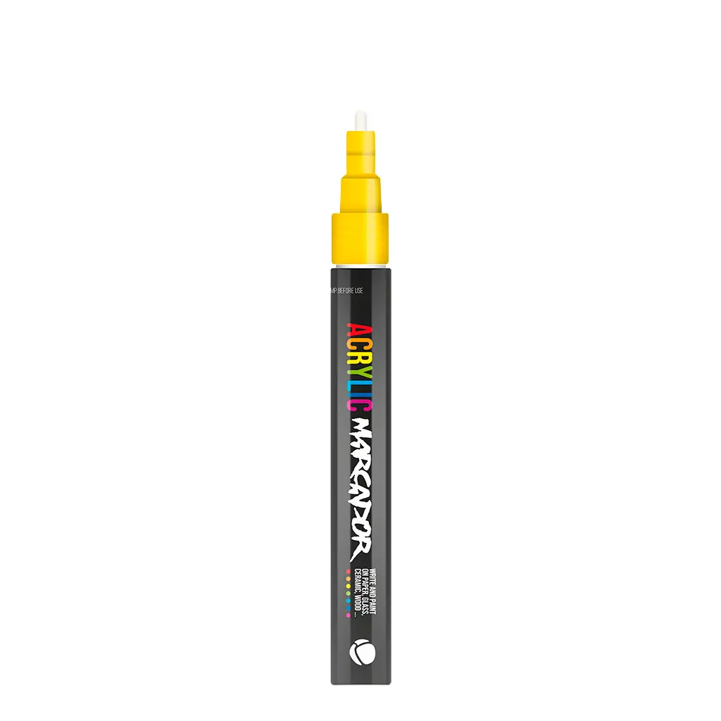 Mtn Acrylic Marcador 1Mm - Yellow 1